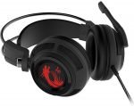 ⁦MSI DS502 Gaming Headset With Mic - Virtual 7.1 Surround Sound - Intelligent Vibration System⁩ - الصورة ⁦2⁩