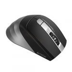 A4tech FSTYLER FB35s Bluetooth / Wireless Silent Mouse Dual Mode -Switch Up To 4 Devices - Smoky Grey - Image 4