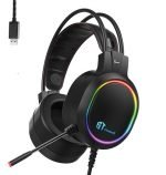 Standard GM-09 USB RGB 7.1 Virtual Surround Gaming Headset,3D Sound Effect For Mobile ,PC,PS4