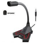 Standard GM-M03 Stereo Desktop Microphone Streaming -Mobile Holder -3.5mm/2m Cable For PC