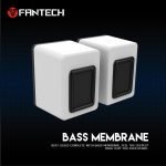 FANTECH BEAT GS203 RGB PC Gaming Speakers - 3W*2(RMS) - White - Image 5