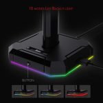 REDRAGON HA300 SCEPTER PRO RGB Gaming Headset Stand | Bkack - Image 4