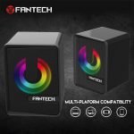 ⁦FANTECH BEAT GS203 RGB PC Gaming Speakers - 3W*2(RMS)- Black⁩ - الصورة ⁦6⁩