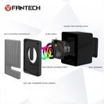 ⁦FANTECH BEAT GS203 RGB PC Gaming Speakers - 3W*2(RMS)- Black⁩ - الصورة ⁦7⁩