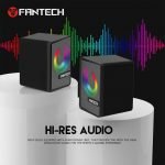 ⁦FANTECH BEAT GS203 RGB PC Gaming Speakers - 3W*2(RMS)- Black⁩ - الصورة ⁦8⁩