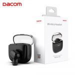 ⁦Dacom K6P Mini Mono Bluetooth TWS Earbud -200mAh Charging Box for Smartphone - Black⁩ - الصورة ⁦7⁩