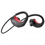 DACOM Armor Plus (L16) IPX5 Sports Wireless Bluetooth Headset - Black / Red