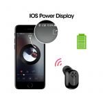 ⁦Dacom K6P Mini Mono Bluetooth TWS Earbud -200mAh Charging Box for Smartphone - Black⁩ - الصورة ⁦6⁩