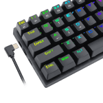 T-Dagger T-TGK317 60% Bluetooth / Wired RGB Mechanical Gaming Keyboard -Blue Switches | Black - Image 4