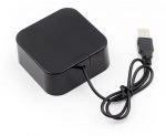 All In One Multi-card Reader,LED With 3 Ports USB Hub Combo - Black - الصورة 4