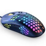 ONIKUMA CW903 RGB Lightweight 99g Honeycomb Shell Gaming Mouse - 6400 DPI - 6 Programable Buttons - Image 4