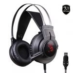 Bloody G437 USB RGB Glare Virtual 7.1 Gaming Headset | Gray