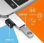 WiWU T02 USB Type-C Hub Adapter to USB3.0 & USB2.0 For MacBook & Smartphones