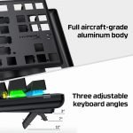 ⁦HyperX Alloy Origins Core RGB Mechanical TKL Gaming Keyboard - Red Switch Linear - Software Controlled Light & Macro - Arabic Layout⁩ - الصورة ⁦6⁩