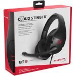 HyperX Cloud Stinger Gaming Headset - 90* Rotating Cups - Swivel Noise Cancellation Mic | Black / Red - Image 9