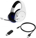 HyperX Cloud Stinger Core, Wireless Gaming Headset ,17 Hour Lightweight, Noise Cancelling Mic. for PS4, PS5, PC - (HHSS1C-KB-WT/G)- White - الصورة 4