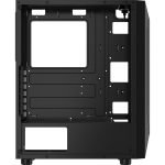 MSI MAG VAMPIRIC 100R ARGB Mid Tower Gaming Computer Case ,Tempered Glass + 2x ARGB 120mm fan-Black - الصورة 6