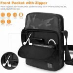 WiWU® Camou Crossbody Waterproof Multi usage Messenger Bag- Black / Camouflage (Large Size) - Image 5