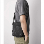 WiWU® Camou Crossbody Waterproof Multi usage Messenger Bag- Black / Camouflage (Large Size) - Image 9