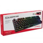 ⁦HyperX Alloy Origins Core RGB Mechanical TKL Gaming Keyboard - Red Switch Linear - Software Controlled Light & Macro - Arabic Layout⁩ - الصورة ⁦8⁩