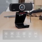 Redragon GW600 FOBOS HD 720p Webcam With Built-in Dual Microphone - Black - Image 6