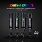 FANTECH MCX01 LEVIOSA USB Metal RGB Professional Gaming Stream Condenser Microphone Kit - Image 2