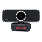 Redragon GW600 FOBOS HD 720p Webcam With Built-in Dual Microphone - Black - Image 2
