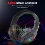Redragon H260 HYLAS RGB Stereo Gaming Headset -50mm Drivers | White - Image 7