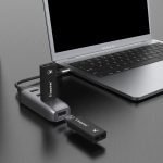 Onten USB-C To 4x USB 3.0 hub Docking Station for Macbook Pro (OTN-95118U) - الصورة 6