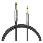 Anker Audio AUX Stereo Cable- Male to Male 3.5mm Gold plated Jack- Black (A7123H12) - Image 2