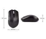 A4tech G3-200NS Silent Wireless Mouse -10:15m Range - Power Saving | Black - Image 5