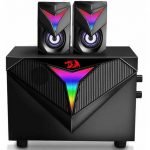 Redragon GS700 Toccata RGB 2.1 Gaming Subwoofer Speakers - Aux 3.5mm Stereo Surround - Heavy Bass sound loudspeakers for computer PC - Image 2