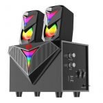 Redragon GS700 Toccata RGB 2.1 Gaming Subwoofer Speakers - Aux 3.5mm Stereo Surround - Heavy Bass sound loudspeakers for computer PC - Image 7