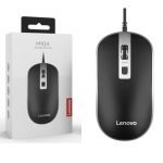 Lenovo M104 USB Optical Office Business Mouse - Black