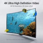 VENTION 1.5M HDMI 2.0 4K 3D Right Angle Cable - 90 Degree - (AARGB) - Image 3