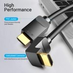 VENTION 1.5M HDMI 2.0 4K 3D Right Angle Cable - 90 Degree - (AARGB) - Image 7