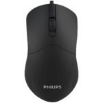Philips M104 USB Optical Office Mouse - Black (SK7104)
