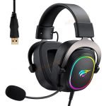 Havit H2002P RGB USB Gaming Headset - 7.1 Surround - Noise Reduction Microphone - Black - Image 6