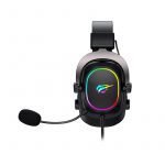 Havit H2002P RGB USB Gaming Headset - 7.1 Surround - Noise Reduction Microphone - Black - Image 2