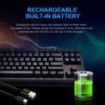 Redragon K598 KNIGHT Wireless RGB Mechanical Gaming TKL Keyboard - Brown Switches | Black - الصورة 3