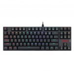 Redragon K607 APS Low Profile RGB TKL Gaming Mechanical Keyboard - Blue Switches | Black - الصورة 3