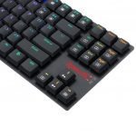 Redragon K607 APS Low Profile RGB TKL Gaming Mechanical Keyboard - Blue Switches | Black - الصورة 8