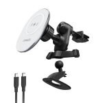 Anker PowerWave Magnetic Charging Car Mount 10W with Type-C Cable | (A2931HW1)