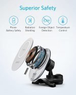 Anker PowerWave Magnetic Charging Car Mount 10W with Type-C Cable | (A2931HW1) - Image 4