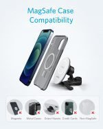 Anker PowerWave Magnetic Charging Car Mount 10W with Type-C Cable | (A2931HW1) - Image 5