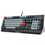 MOTOSPEED CK74 Gaming Keyboard Monochrome - Optical Axis Mechanical Switch  | Black