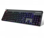 MOTOSPEED GK81 Wireless / Wired Low Profile Mechanical Keyboard - RGB Backlit - Red Switches | Black - Image 10