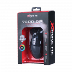 XTRIKE ME GM-215 RGB Gaming Mouse - 7D Programmable - 7200 DPI  | Black - Image 6