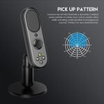 FANTECH MCX02 LEVIOSA LIVE Smart Microphone - Noise Canceling - For PC & Android Mobile - الصورة 5