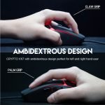 FANTECH VX7 Lightweight RGB Gaming Mouse - 8000DPI - 6 programmable Buttons - Software | Black - الصورة 6